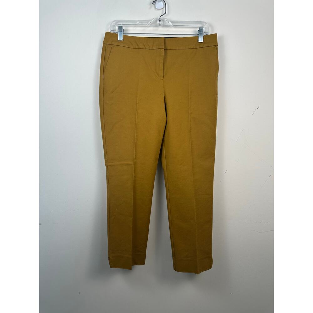Boden Richmond Trouser Women 8P‎ Marigold NWT Ankle Cotton Stretch T0114 GLD